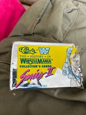 Classic WrestleMania Series II Collector's Cards - Yellow Pack